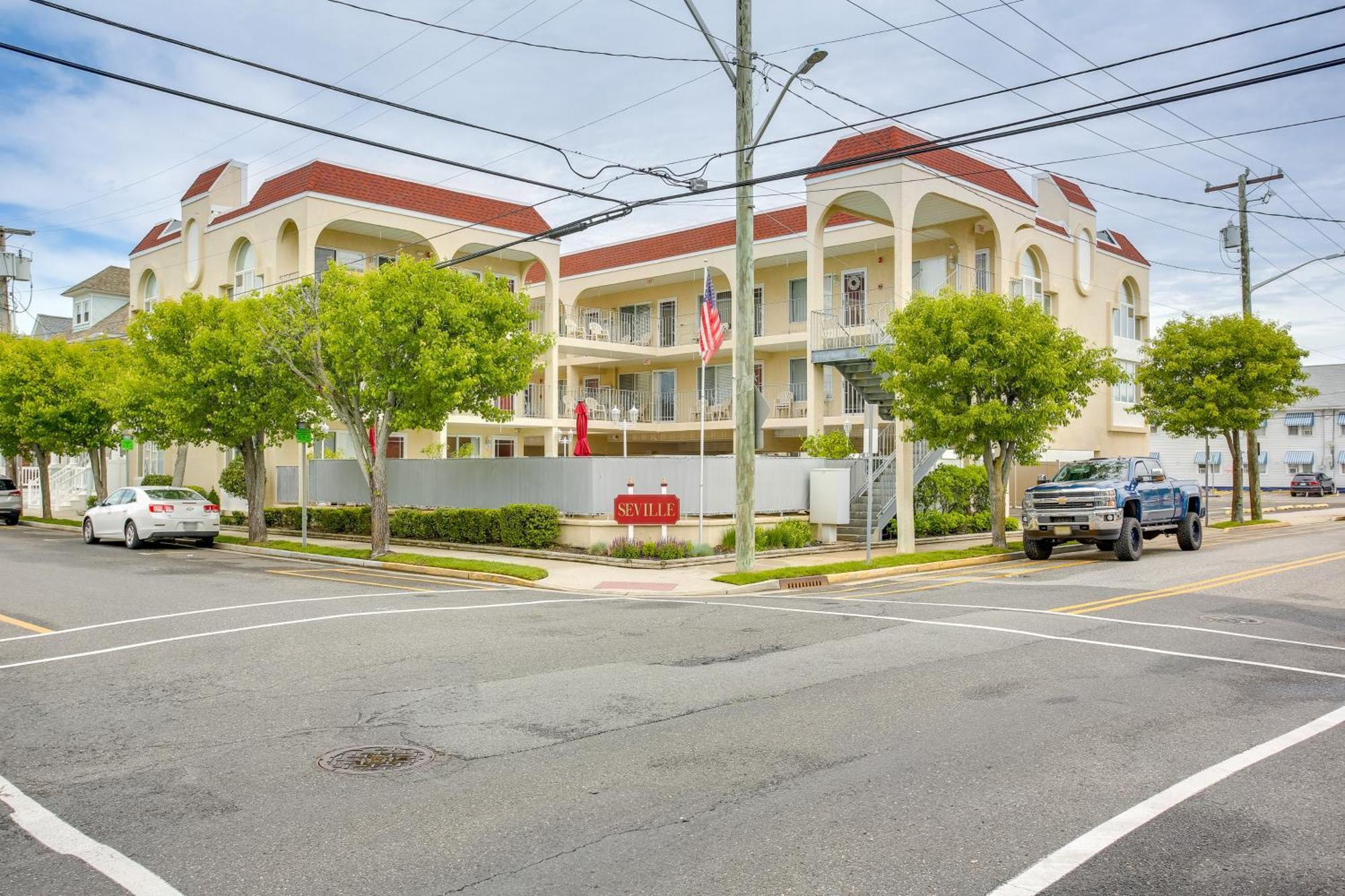Quaint Wildwood Condo About Walk To Beach! Eksteriør bilde